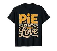 Pie Baker Whose Handing Homemade Slice Through T-Shirt