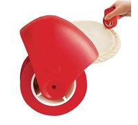 Pie Crust Cutter - Crinkle Cutter Roller Pie Top Cutter - Ergonomic Pie Making Tools, Lattice Pie Top Dough Cutter, Pastry Wheel for Cutting Pastry