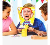 Pie Face Game for Kids, HOVCEH Party Fun Cake Cream Pie-face Family Party Fun Play, Pie Face Board Game Funny Pranks Games Toy for Kids Adults