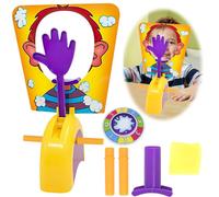 Pie Face Game, Party Fun Cake Cream Pieface Family Party Fun Play | Pie in the Face Game, Parent-Child Interactive Toys, Pie-face Showdown Game for Kids and Adults
