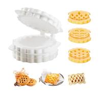 Pie Maker Machine,Dough Mold Maker, Small Dough Press| Hand Pie Maker 3 Shapes Multi-Purpose Pocket Pie Maker Machine, Baking Supplies Dough Presser