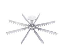 Pie Marker Whole Cutter 6 Slice/Slice/10 Slice and Cake Aluminum Alloy Portion Divider Pan Insert Separator Baking Perforated (B, One Size)