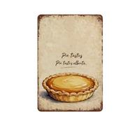 Pie Tastes Alberta Metal Tin Sign Plaque