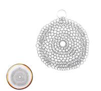 Pie Weights for Baking 304 Stainless Steel Chain Prevent Pastry Shrinkage Blind Bake Quiche and Tarts Reusable Accessories Alternative to Ceramic Baking Beans (6inch)