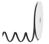 Pieaary Black Velvet Ribbon 1/4 Inch x 20Yd,Double Faced Premium Velvet Ribbon for Gift Wrapping Handmade Crafts Bow Making,Christmas and Wedding Decoration(1/4" Black)