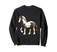 Piebald Cob Horse Sweatshirt