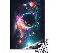 尺寸 Piece A Dance Of Planets Stars Jigsaw Puzzle for Adult Teenagers Jigsaw Puzzle For Family Fun & Game Night 300pcs (40x28cm)
