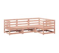vidaXL 4 Piece Garden Sofa Set Solid Wood Douglas Fir