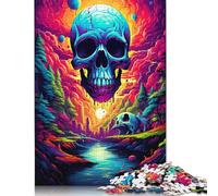 尺寸 Piece Jigsaw Puzzles Bizarre Colorful Monsters Jigsaw Puzzles for Adults Wood Puzzle Challenging Game 500pcs (52x38cm)