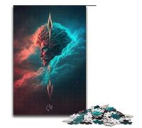 Piece Jigsaw Puzzles for Adults Adventurous Sagittarius Impossible Jigsaw Puzzles for Adults Birthday Gift Idea Challenging Brain Teaser Game 1000 PCS(75x50cm)