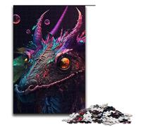 Piece Jigsaw Puzzles for Adults Asian Dragon Wooden Jigsaw Perfect for Halloween Christmas Birthday Gift 1000 PCS(75x50cm)