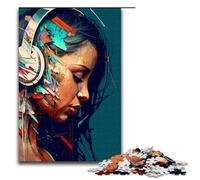 Piece Jigsaw Puzzles for Adults Bright Goddess Impossible Jigsaw Puzzles for Adults Birthday Gift Idea Challenging Brain Teaser Game 1000 PCS(75x50cm)