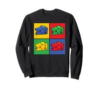 Piece Of Cheese Pop-Art Sweatshirt