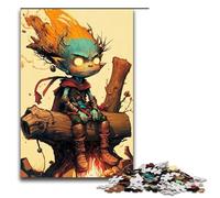 Piece Puzzle A Wise Elf Magical Goblin Difficult Puzzles for Adults for Teenager & Families Perfect DIY Decor & Brain-Teasing Challenge 1000 PCS(75x50cm)