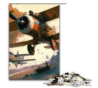 Piece Puzzle Fires Planes Difficult Puzzles for Adults for Teenager & Families Perfect DIY Decor & Brain-Teasing Challenge 1000 PCS(75x50cm)