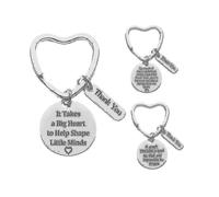 Piece Teacher Appreciation Gift Keychain Set For Teachers Thank You Birthday Christmas Gifts