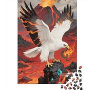 Piece Together Your Next Adventure with Eagle - 1000 Piece Wooden Puzzle for Adults - Explore, Learn, And Have Fun