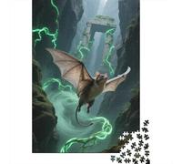 Piece Together Your Next Adventure with Flying Squirrel - 1000 Piece Wooden Puzzle for Adults - Explore, Learn, And Have Fun