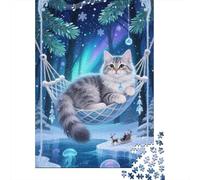 Piece Together Your Next Adventure with Sibérien - 1000 Piece Wooden Puzzle for Adults - Explore, Learn, And Have Fun