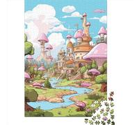Piece Together Your Next Adventure with Wonderland - 1000 Piece Wooden Puzzle for Adults - Explore, Learn, And Have Fun