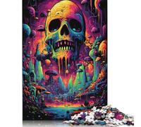 尺寸 Piece Wooden Jigsaw Puzzle Fantasy Psychedelic Monster Jigsaw Puzzle Wooden Puzzles Educational Game 1000pcs (75x50cm)