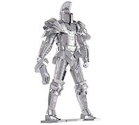 Piececool 3D Metal Puzzles for Adults DIY Mecha Model Kits Building Blocks, Black Knight 3D Figure Model kit Brain Teaser Puzzle Fidget Toys Hobbies for Men, Great Birthday Gifts -125 Pcs