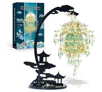 Piececool 3D Metal Puzzles for Adults, Silver Sachet with Grape DIY 3D Model Building Kits, Great Halloween, 592 Pcs