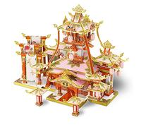 Piececool 3D Puzzle Metal Cloth House Shop for Clothing Materials, Scenic Buildings Craft Model Kits for Adults to Build, 3D Puzzles Adult Teens for Stainless Steel, Collection, 282 Pieces