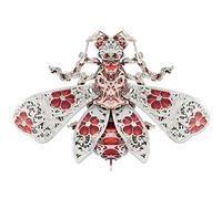 Piececool 3D Puzzle Metal Ruby Sabah Bee Models, Insect Craft Model Kits for Adults to Build, 3D Puzzles Adult Teens for 304 Stainless Steel, Ideal as Gifts, Home Decoration, Collection, 28 Pieces