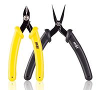 Piececool DIY Tools Set for Metal Earth Model Kits, 2pcs/set Professional Clipper and Needle Nose Pliers for Metal Puzzles Assembling Cutting and Bending Tools Kit
