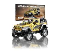 Piececool Metal 3D Puzzle Off-Road Vehicle, High difficulty Model Kits for Adults to Build, 304 Stainless Steel, Assembly is required, Challenging, Difficulty level 5