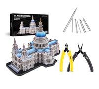 Piececool Metal 3D Puzzle St. Paul's Cathedral + Dedicated tools Beginner Recommended Set