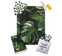Pieced Out ‘Plant Life’ 500 piece Frameable Jigsaw Puzzle for Adults, Premium 100% Recycled Card, Including Puzzle Glue, Scraper Tool, High-Res Puzzle Guide and Puzzle Bag