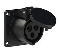 pieceE 313-6TTX Vent technology CEE Socket 16A 3-Pin 230V Screwles...