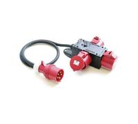 pieceE 953.0113 CEE Power Distributor 400V 32A 6m Cable 3 Sockets