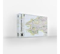 Pieceful Maps Jigsaw Puzzle 'Pembrokeshire Coast' 1000 Piece | Great British Jigsaws | Small Batch Made | Sustainable Jigsaw Puzzles