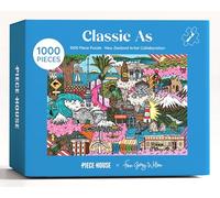 PieceHouse Jigsaw Puzzle for Adults 1000 Pieces | New Zealand Road Trip | Artist Finn Gerry Wilson | Premium Quality, Vibrant and Unique Design | Relaxing & Challenging Puzzle Experience