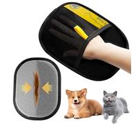 PieceLife Upgraded Electrostatic Pet Hair Removal Glove - Reusable, Washable Mitt for Furniture, Carpet, Car Seat & Clothing - Efficient Cat & Dog Hair Remover