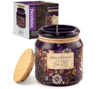 PieceRelax 3D Puzzle Jar 96 Plastic Pieces for Adults - Peace Potion, Wooden Lid & Divider, Fun & Functional Storage for Home Office & Creative Gift for Mum and Women [BB1042]