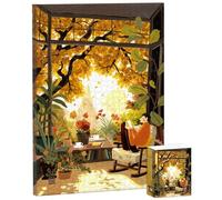 PieceRelax Canvas Wall Art Puzzles for Adults - Paco Yao - Autumn Weekend Unique Gift & Home Décor with Plastic Jigsaw Puzzle Artwork for Living Room Bedroom [HN1461]