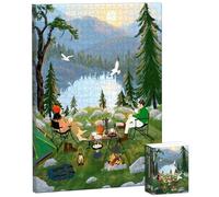 PieceRelax Canvas Wall Art Puzzles for Adults - Paco Yao - Morning Light Unique Gift & Home Décor with Plastic Jigsaw Puzzle Artwork for Living Room Bedroom [HN1458]