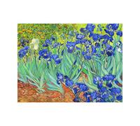 PieceRelax PieceClicks Plastic Jigsaw Puzzle for Adults 1000 Pieces, Van Gogh Irises Puzzle, Vincent van Gogh - Irises, Famous Floral Fine Art Artwork [U1111]
