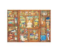 PieceRelax PieceClicks Plastic Jigsaw Puzzles for Adults 1000 Pieces - Cotton Lion - Puzzle Master - 25.2 X 18.9 Inches, Most Satisfying Table Games, No Glue Needed [U1070]