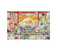 PieceRelax PieceClicks Plastic Jigsaw Puzzles for Adults 2000 Pieces - Shinji Yamamoto - International Sushi Day - 25 X 37.6 Inches, Most Satisfying Table Games, No Glue Needed [U1192]