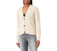 Pieces A/S Women's Pcnanna LS Knit Wool Cardigan Noos Bc Sweater, Birch, XS