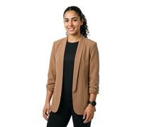 Straight Fit Blazer Brown