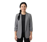 Pieces Women's Pcbosella 3/4 Blazer Noos Blazer, Light Grey Mix, L