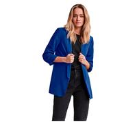 PIECES Women's Pcbosella 3/4 Blazer Noos Blazer, Mazarin Blue, XS