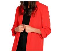 Pieces Women's Pcboss 3/4 Blazer Noos Blazer, High Risk Red, XS