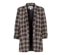 Pieces Boss 3/4 Printed Blazer Grey M Woman